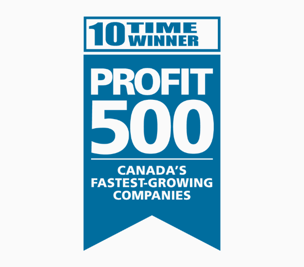 Profit 500 Fastest Growing Companies in Canada logo