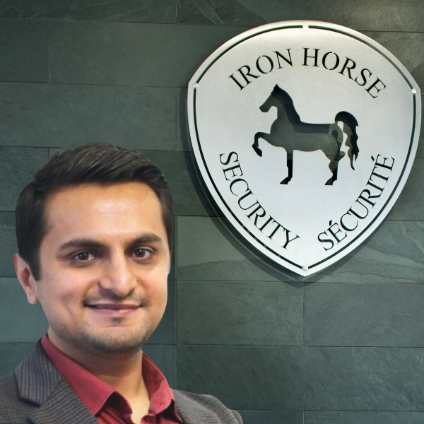 Vinay Dhanrajani with Silver IHS in background
