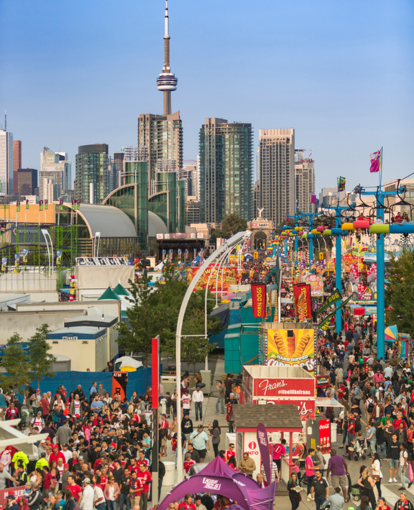 CNE on a clear blue day